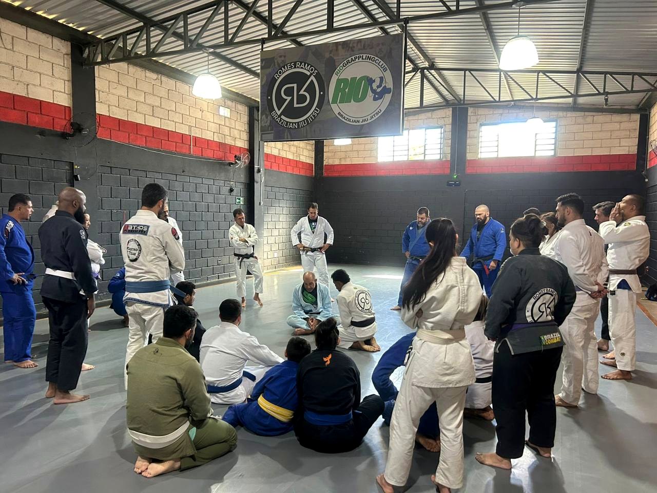 Rio Grappling Club training seminar in Uberaba, Brazil